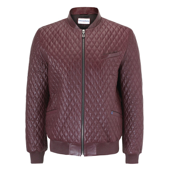 QUILTED BOMBER JACKET