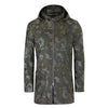 HOOD CAMO LUXURY SUEDE COAT
