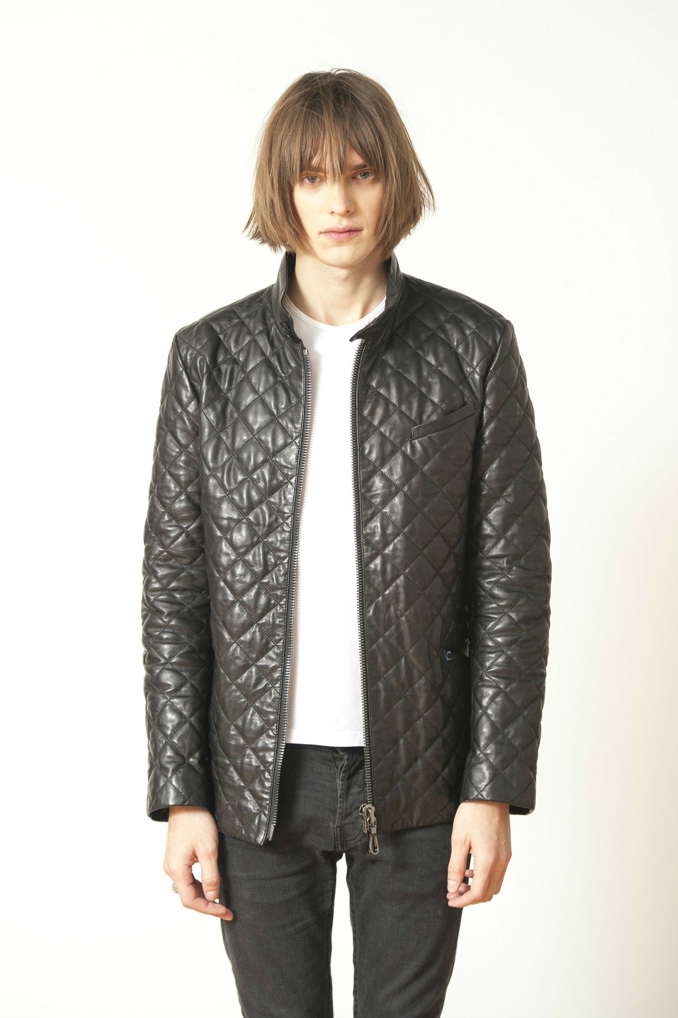 COUNTRY SQUIRE LUXURY LEATHER JACKET - Main Image