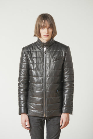 PUFFA LUXURY LEATHER JACKET