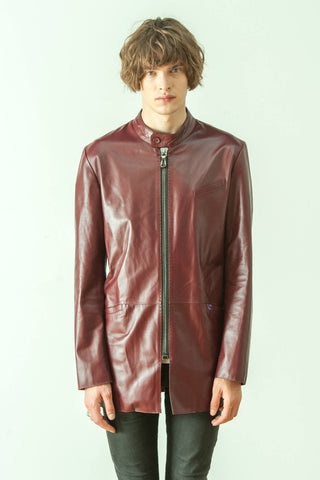 PAGE LUXURY LEATHER FROCK COAT